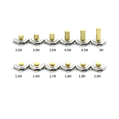 5.2x5.2mm SMD Push Button Tactile Switch