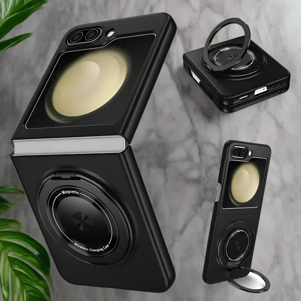 Magnetic Luxe Ring Case - Samsung