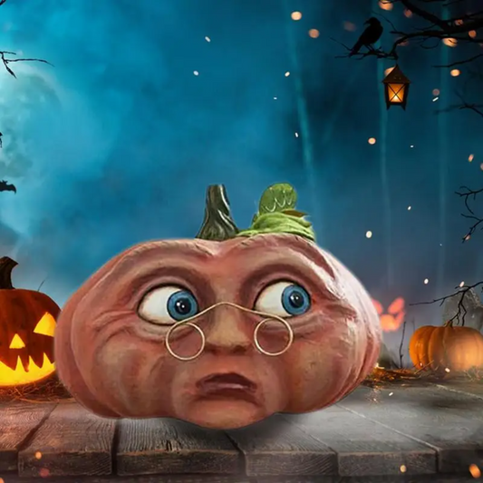 0709BA Artificial Pumpkins Resin Farmhouse Decoration Pumpkin Decoration Decorative Props Desk Figurine For Indoor Outdoor Decor