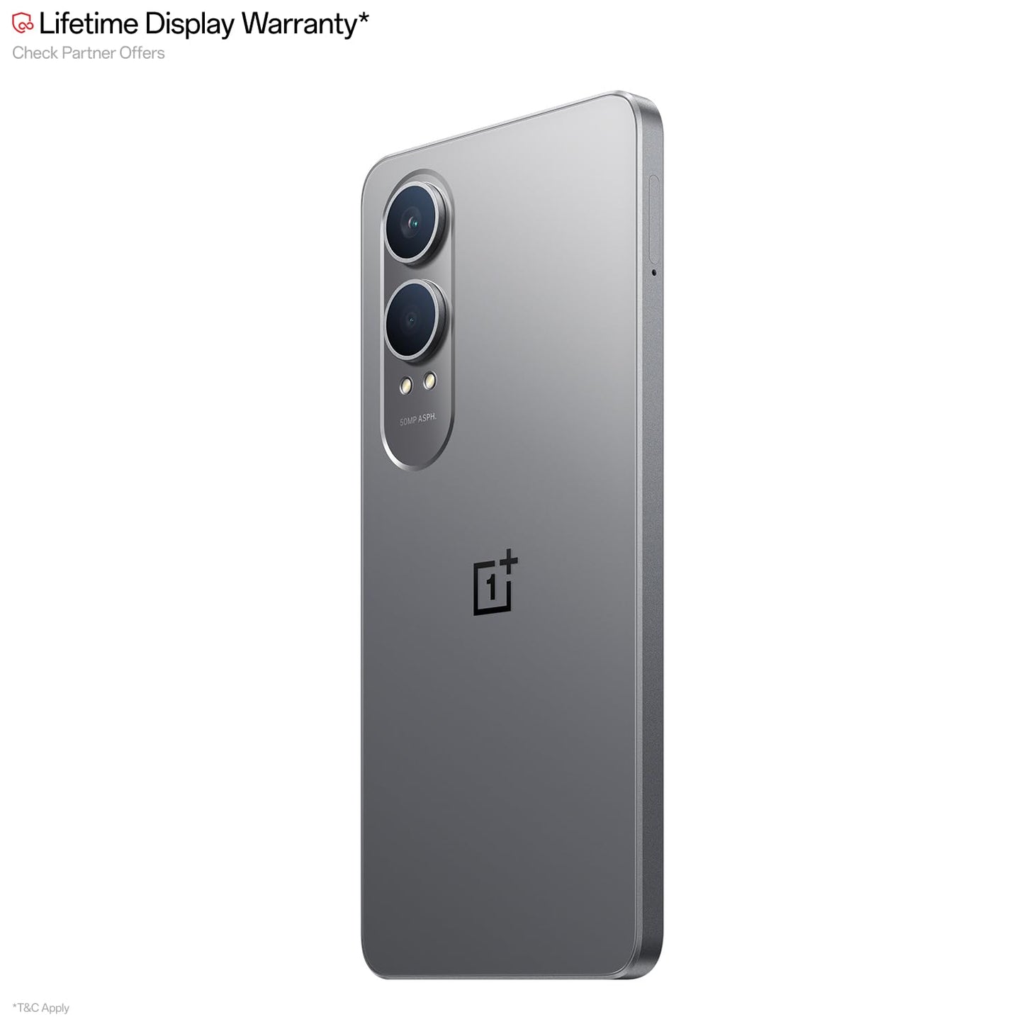OnePlus Nord CE4 Lite 5G (Super Silver, 8GB RAM, 128GB Storage) | Refurbished