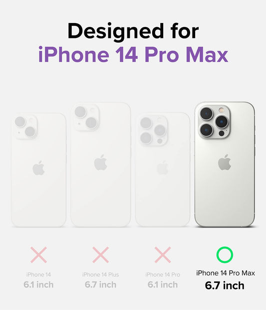(Refurbished)  Apple iPhone 14 Pro Max Back Cover Case | Fusion Bumper-Clear