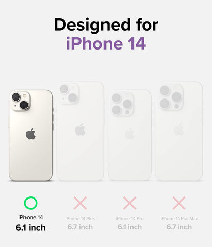(Refurbished) Apple iPhone 14 Fusion Bumper - Clear Purple