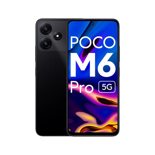 POCO M6 Pro 5G (128 GB) (6 GB RAM) (Power Black)