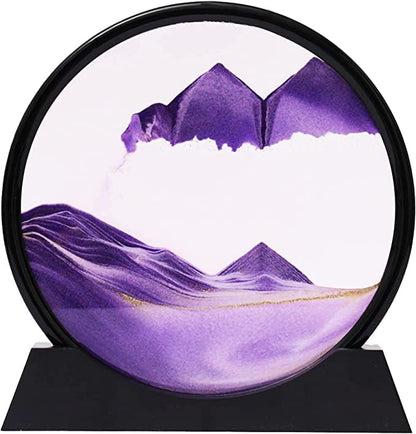 3D moving light sand art multi colors