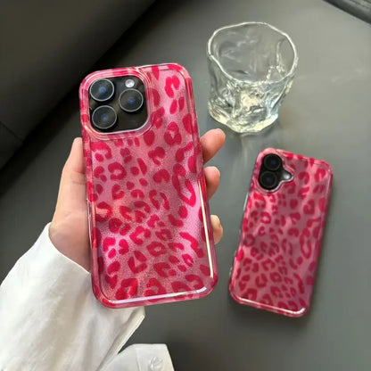Wild Diva Luxe 3D Leopard Print Case