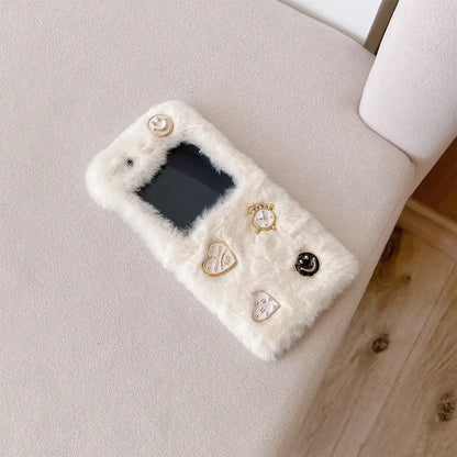 Fashionable Furry Phone Case - Samsung