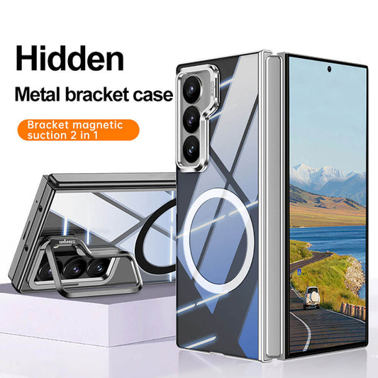 Galaxy Z Fold Series Premium Lens Stand MagSafe Case