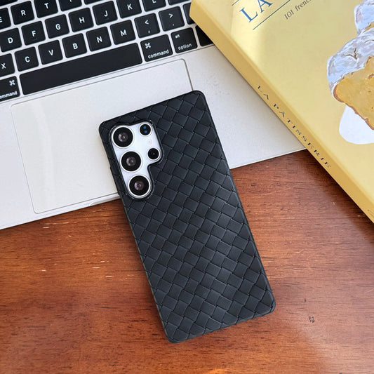 Elegant Leather Anti-Drop Case - Samsung
