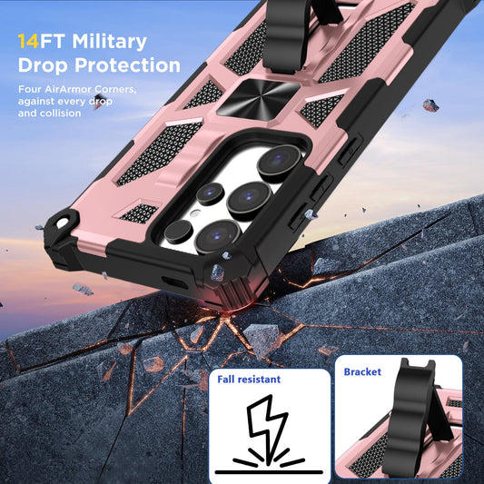 Armor Bumper Edge Hidden Bracket Case - Samsung