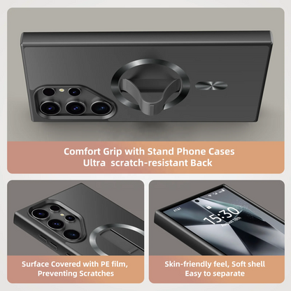 Galaxy S24 Ultra Armor Flex Hybrid Magnetic Stand Case