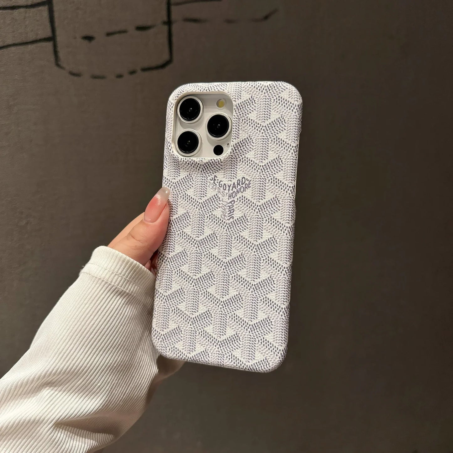 Hounds Tooth Pattern Case - iPhone