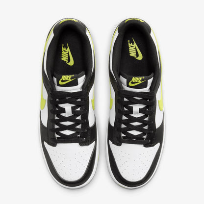 NIKE | DUNK LOW RETRO { WHITE/BRIGHT CACTUS-BLACK