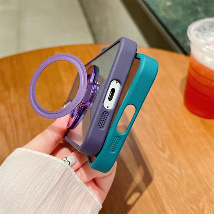 Clear Magnetic Ring Stand Case - Samsung