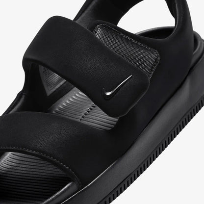 Nike | CALM SANDALS  { BLACK/BLACK-BLACK