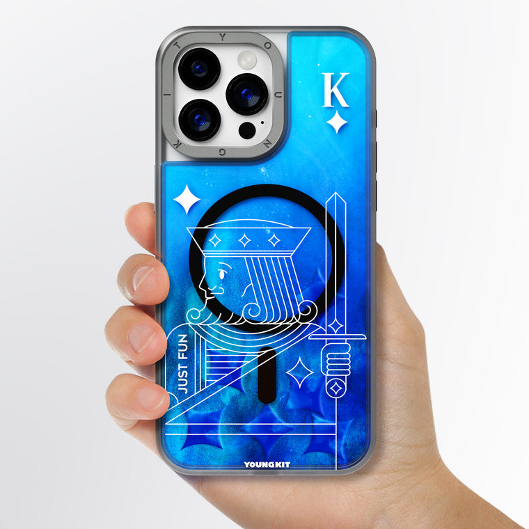 Illuminated Deck Liquid Sand Case - iPhone
