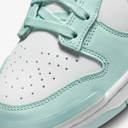 Nike | DUNK LOW TWIST  { SUMMIT WHITE/JADE ICE