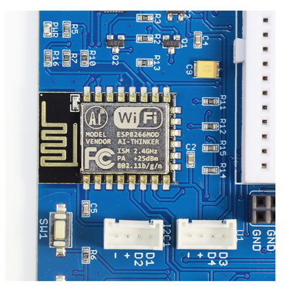 ELECROW EasyESP-1: Rapid Prototyping WiFi ESP8266 Experimenter Board - Easy Programming, GPIO Access, Breadboard