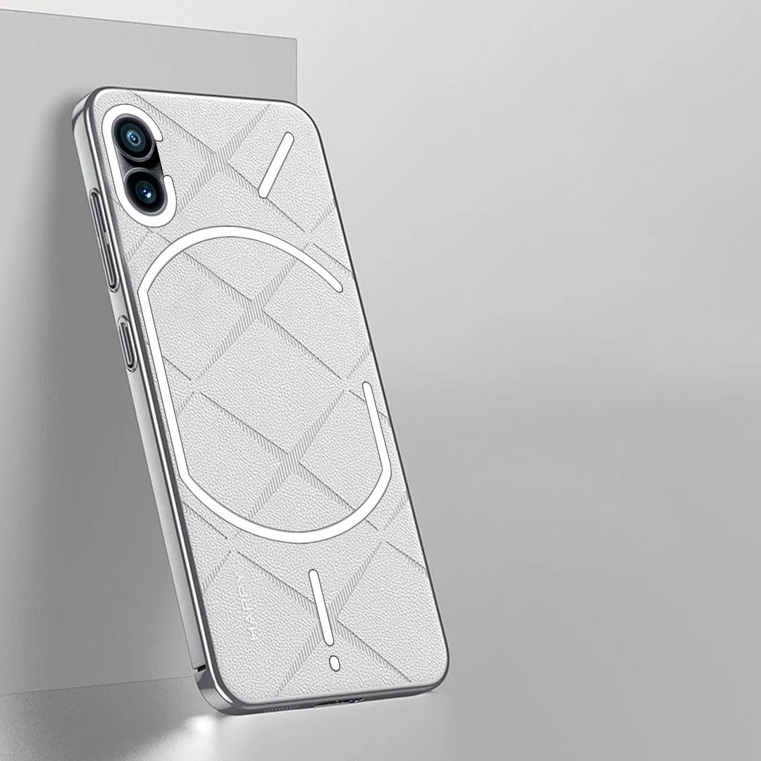 Elegant High-Class Leather Business Case - Nothing