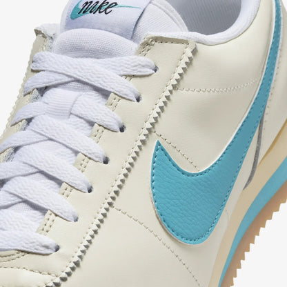 Nike | CORTEZ TXT  { COCONUT MILK/TEAL NEBULA-GUM YELLOW