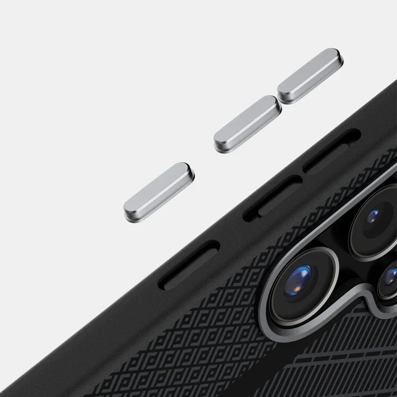 MagSafe Metal Texture Case with Lens Protection - Samsung