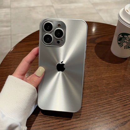 Built-in Laser Film Lens Protective Case- iPhone