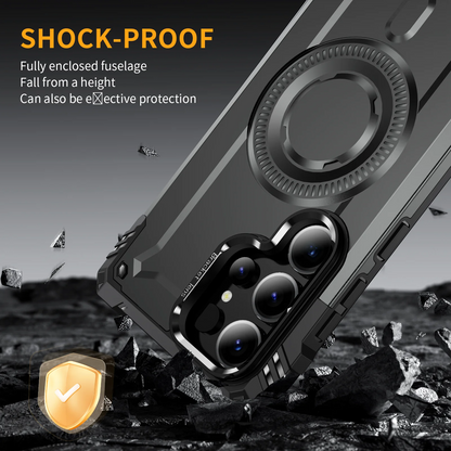 Rugged View Camera Stand Protective Case-Samsung