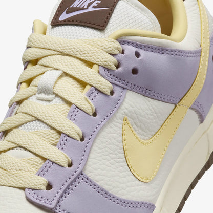 Nike | DUNK LOW PREMIUM  { LILAC BLOOM/SOFT YELLOW-SAIL