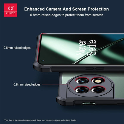 Elegant Transparent Magnetic Ring Case - OnePlus