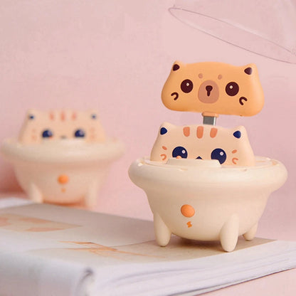 Cute Cat 800mAh Mini Power Bank - Type-C & Lightning