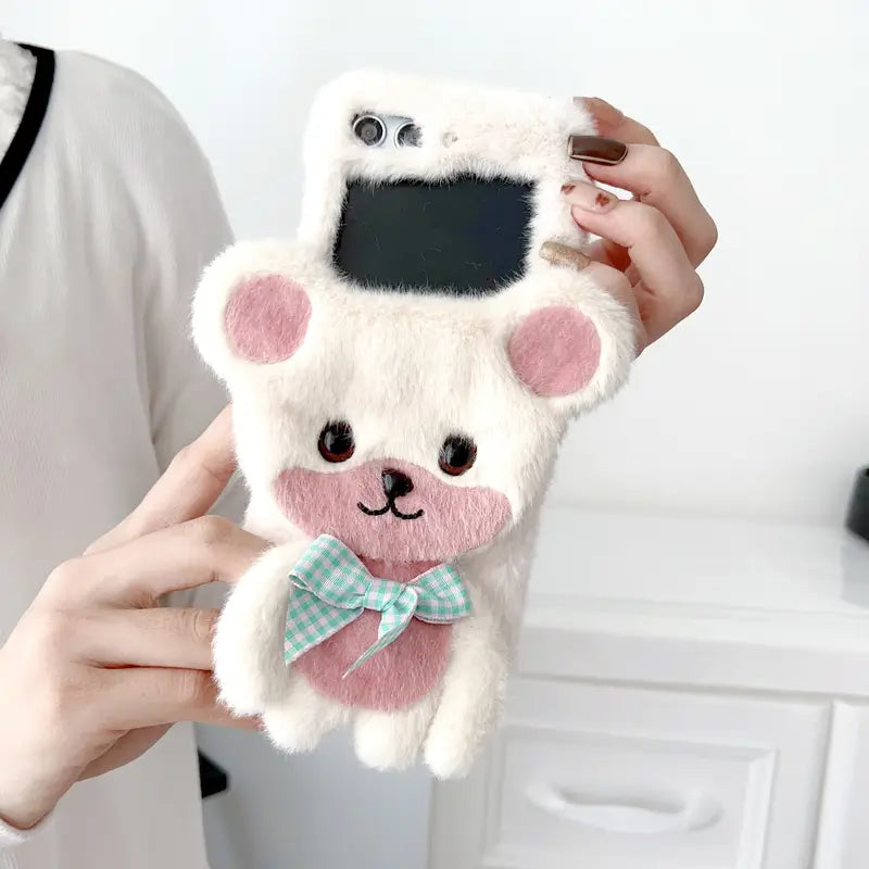 Cuddly Bear Flip Case - Samsung