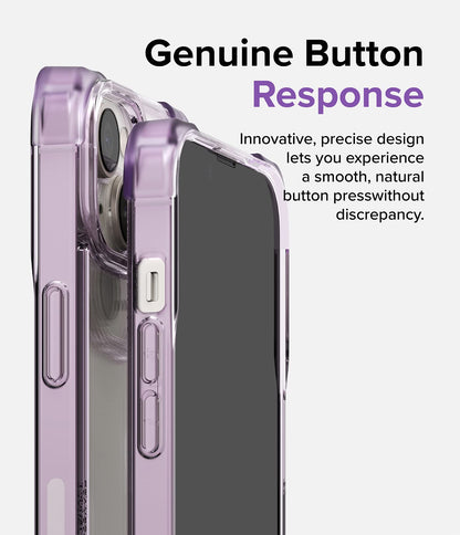 (Refurbished) Apple iPhone 14 Fusion Bumper - Clear Purple