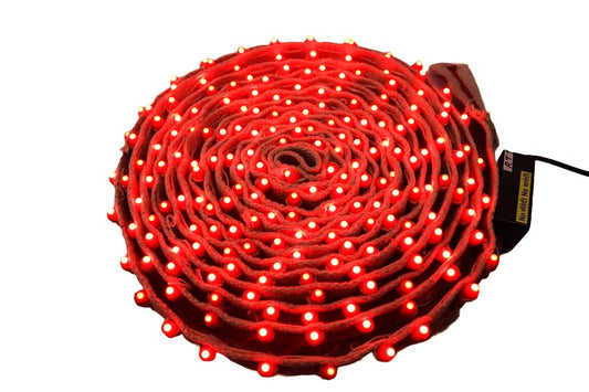Red color Decorative Pixel Led Patta Belt Light 160 Buld 20meter
