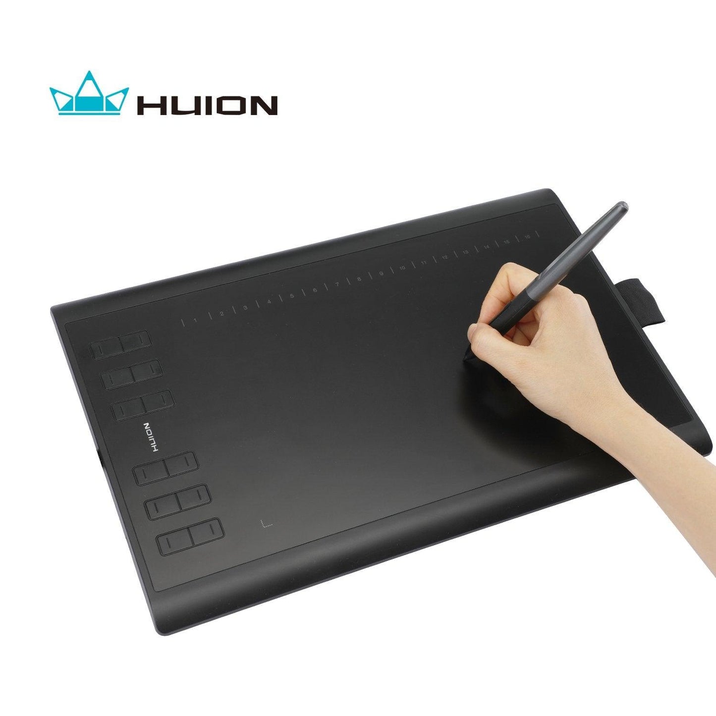 Huion PW100 Battery-Free Stylus Pen for Huion Drawing Graphics Tablet Inspiroy H640P H950P H1060P H1161 HS64 HS610 H320M H610Pro V2 H420X H580X H610X Writing Tablet