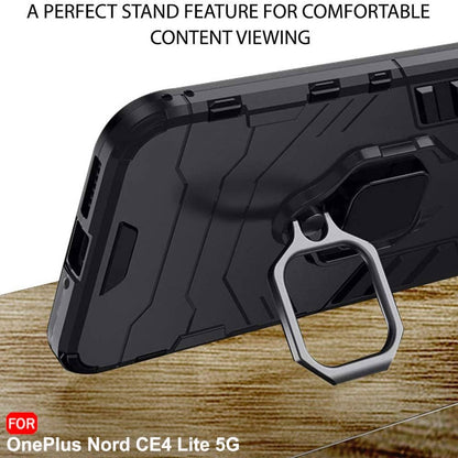 OnePlus Nord CE 4 Lite Heavy-Duty Tough Armor Bumper Case