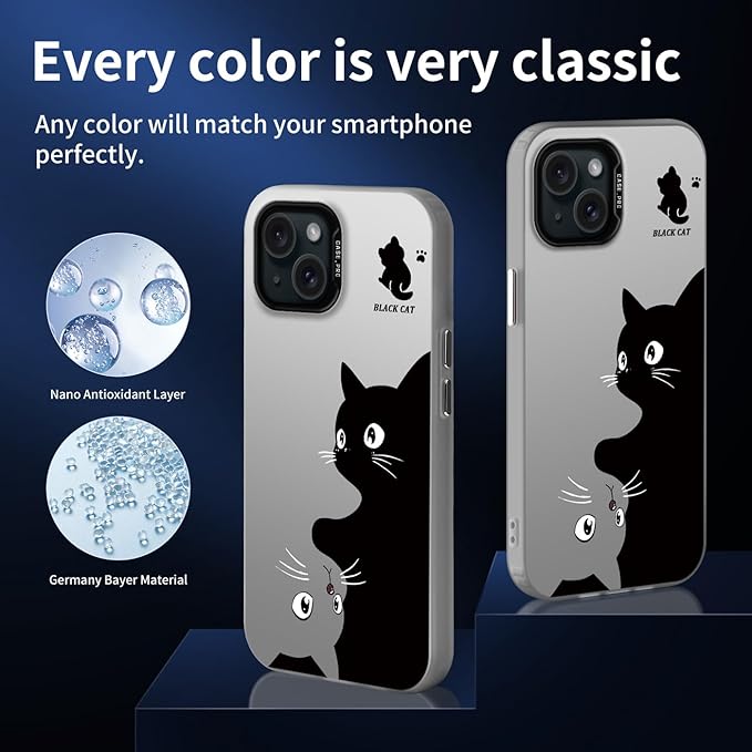 Ingenious Artful Cat Cartoon Case - iPhone