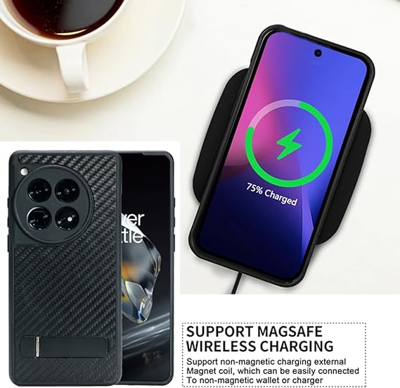 High-End Carbon Fiber Kickstand Case - OnePlus