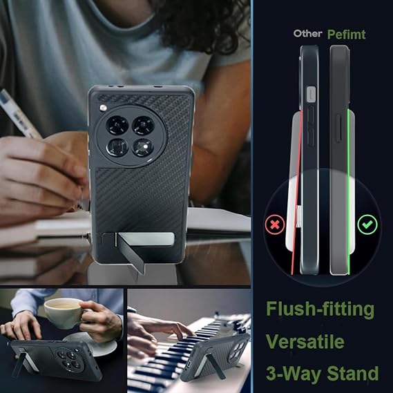 High-End Carbon Fiber Kickstand Case - OnePlus