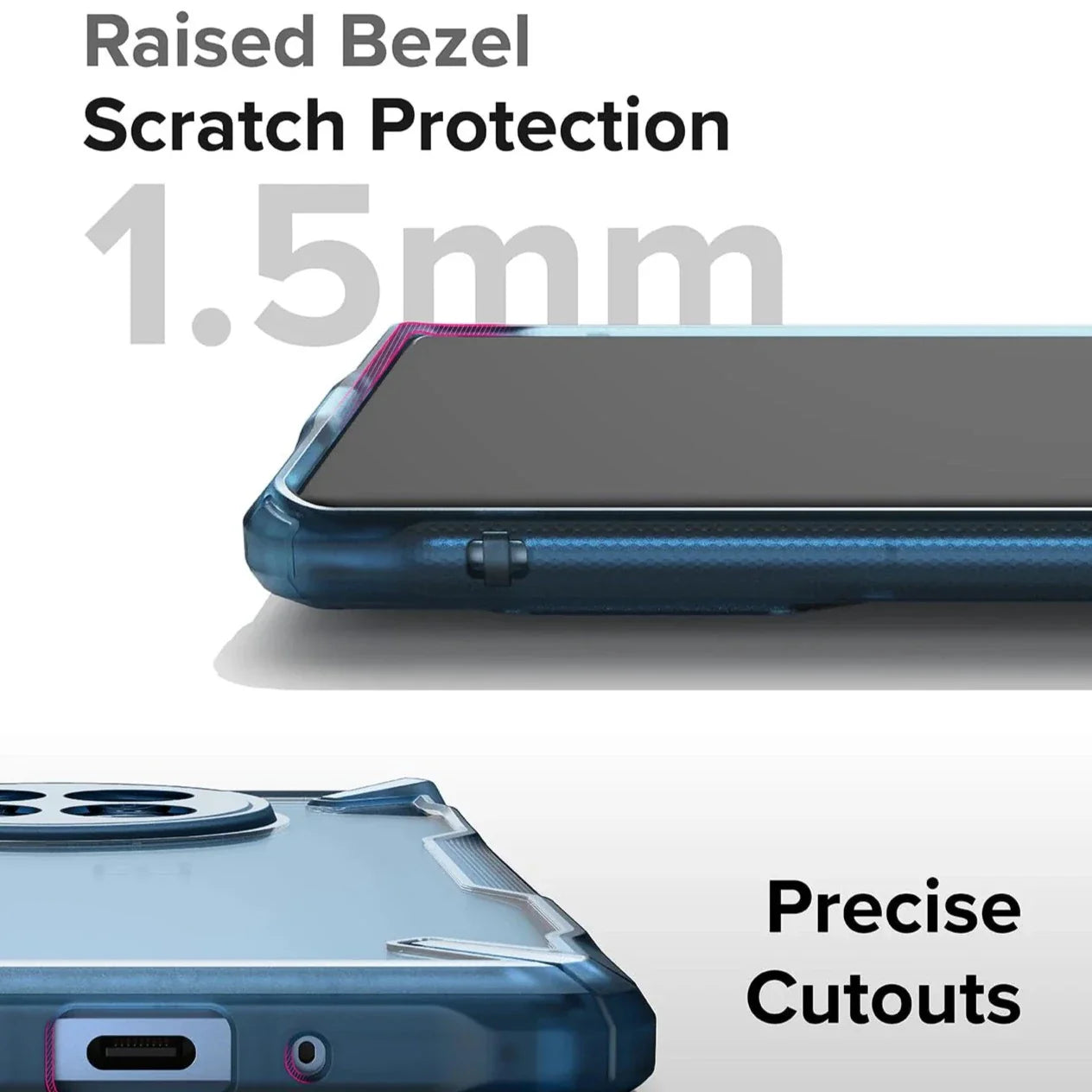 Crystal Shield Protective Bumper Case - OnePlus