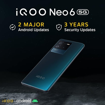 (Refurbished) IQOO Neo 6 5G (Cyber Rage, 8GB RAM, 128GB Storage) | Snapdragon® 870 5G