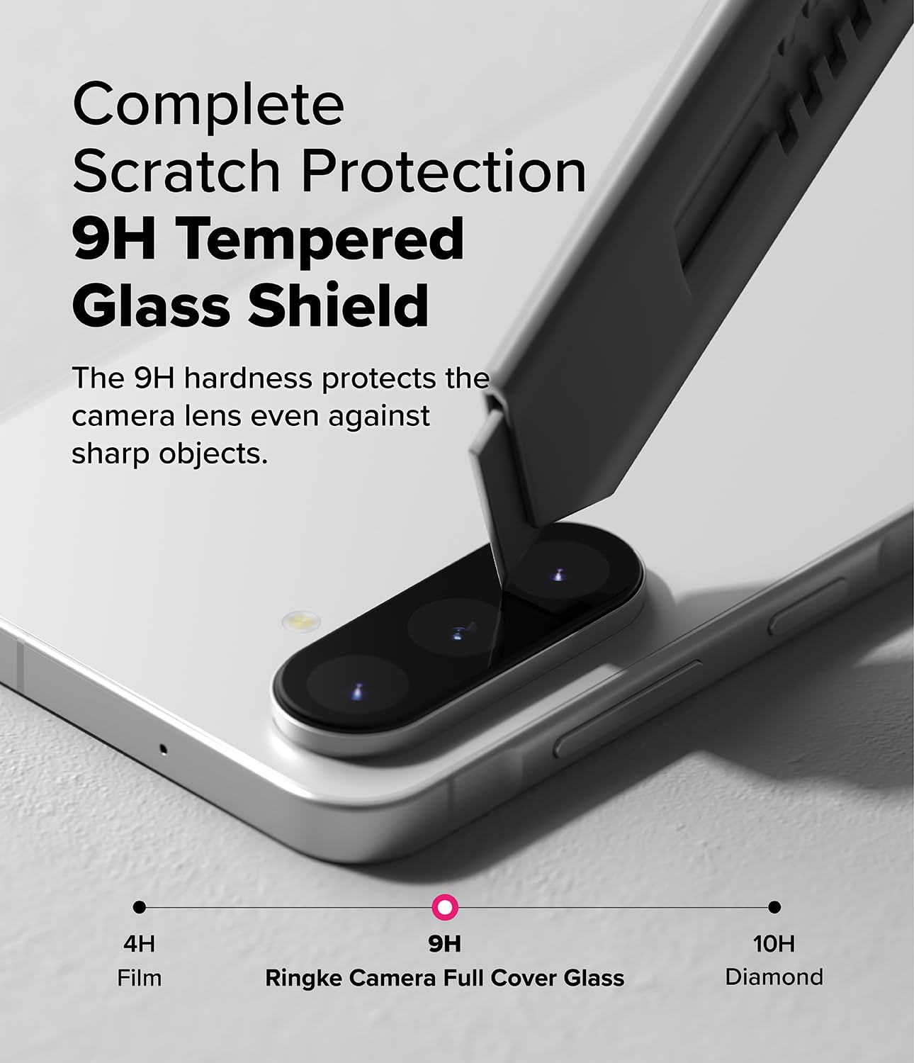 Galaxy A56 5G Hard Tempered Glass Camera Lens Screen Protector - [2 Pack]