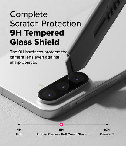 Galaxy A56 5G Hard Tempered Glass Camera Lens Screen Protector - [2 Pack]