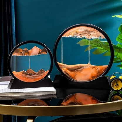 3D moving light sand art multi colors