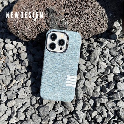 Vintage Vibes Retro Fabric Magnetic Case - iPhone