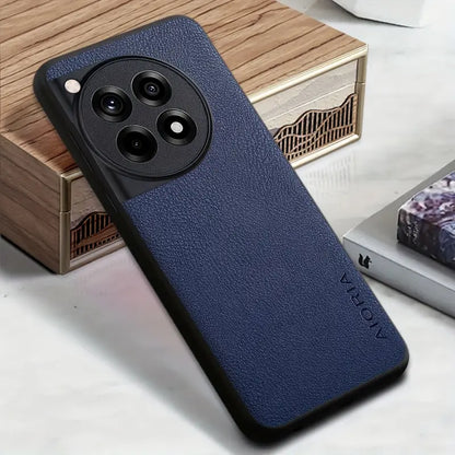Exquisite Grain Leather Shield Case - OnePlus