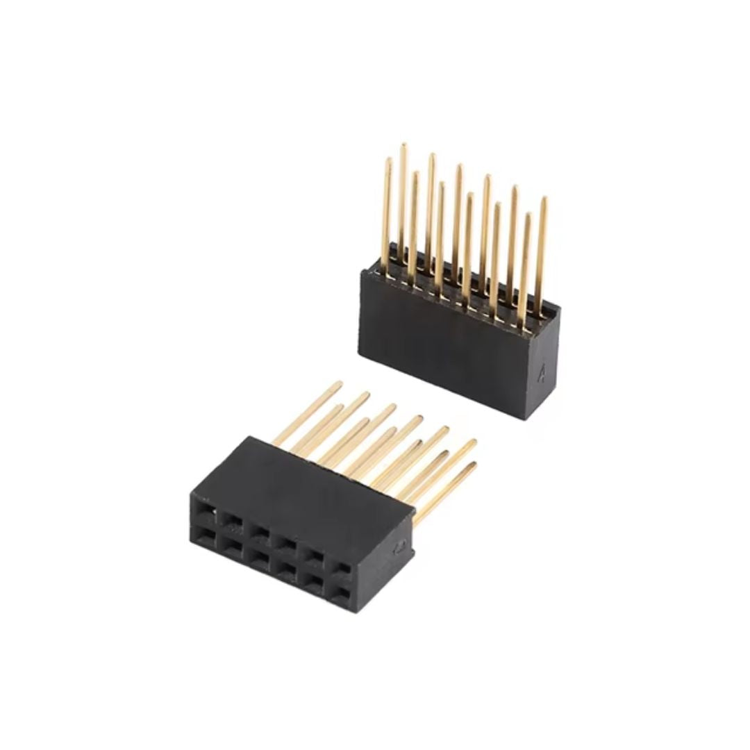 Female Berg Strip 2.54mm Straight Header Pin