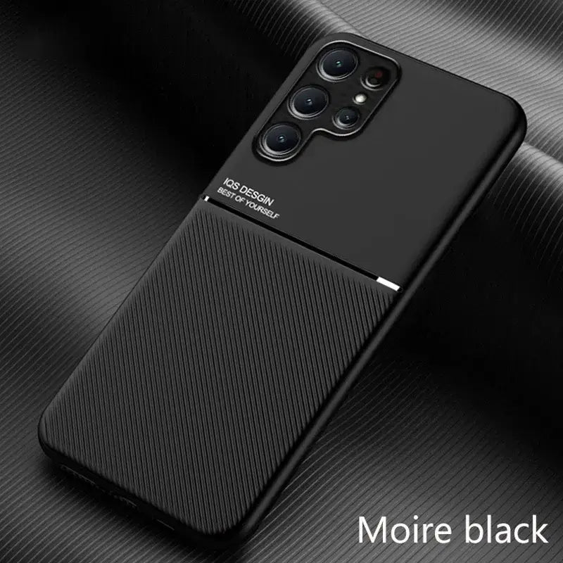 Luxe Slimline Moire Texture Grip Case - Samsung