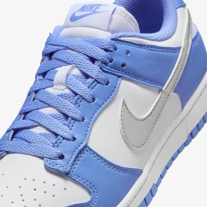 NIKE | DUNK LOW NEXT NATURE { ROYAL PULSE/METALLIC SILVER-WHITE