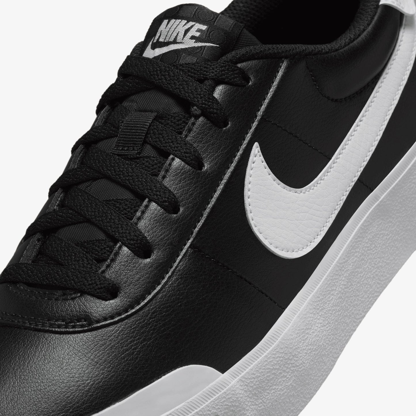 Nike | COURT SHOT { BLACK/WHITE