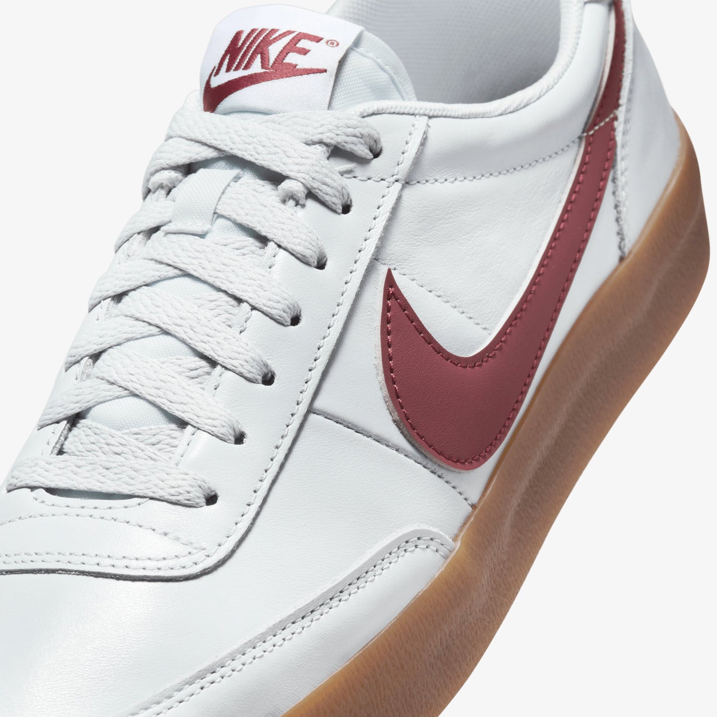 Nike | KILLSHOT 2 LEATHER { PURE PLATINUM/DARK TEAM RED