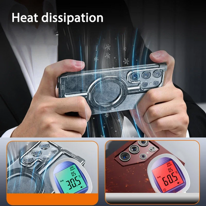 Galaxy S25 Ultra Pivot Guard Magnetic Ring Stand Case